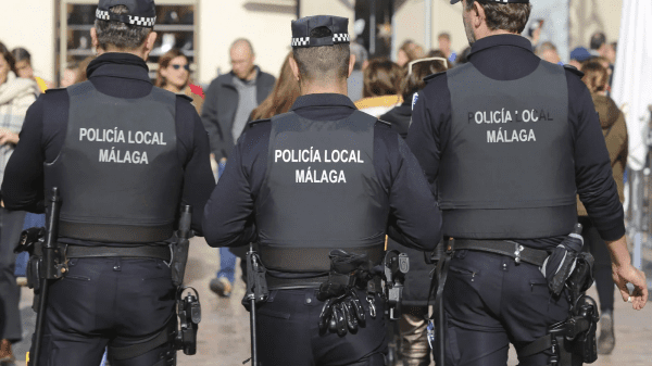 Fotografia de la Policia Local de Malaga