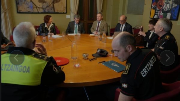 Un momento de la reunion